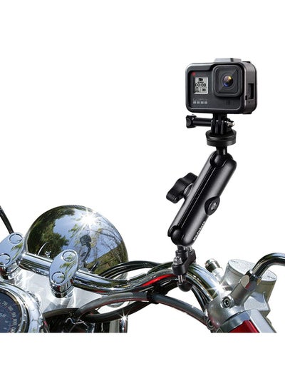 اشتري Motorcycle Bike 360° Rotating Adjustable Sports Camera Mount Compatible with DJI Action 2 and Gopro 7 8 9 10 and Insta 360d and Other Sports Cameras في الامارات