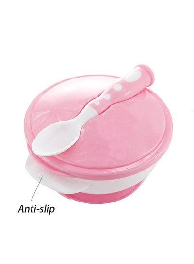 Buy Safari Baby Feeding Bowl With Spoon | Pink in Egypt