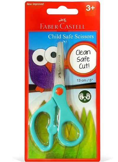 Buy 1-Piece Child Safe Scissors Assorted Colors in UAE