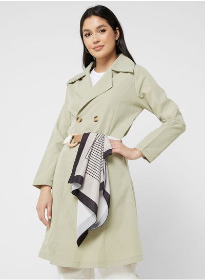 Buy Longline Trench Coat in Saudi Arabia