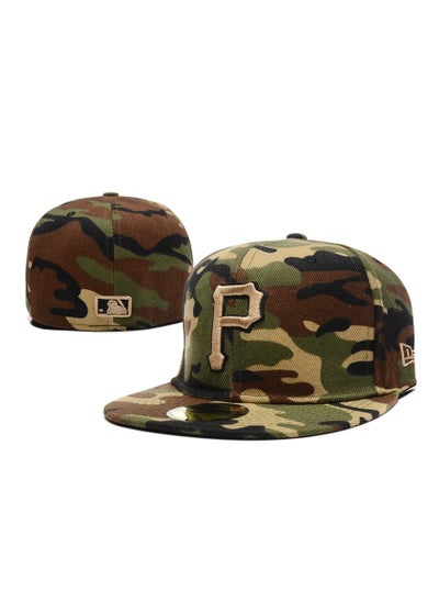 Buy NEW ERA fashion Embroidered Fitted Baseball Team Cap with Closed Back for Sun Protection63.5cm in Saudi Arabia