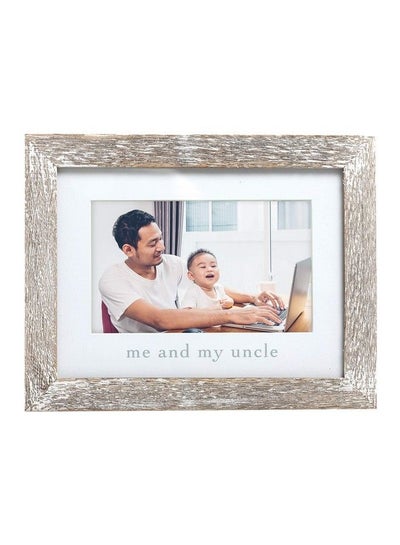 Buy Me And My Uncle Rustic Photo Frame Niece Or Nephew Family Picture Frame in Saudi Arabia