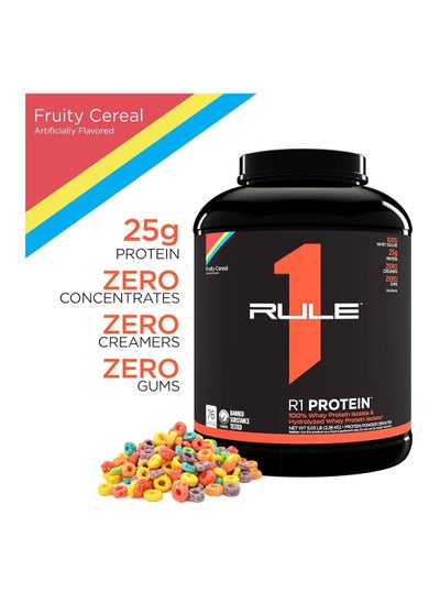 Buy R1 Protein, Isolate Protien, Lean Muscles Growth , Fruity Cereal, 5 LB in UAE