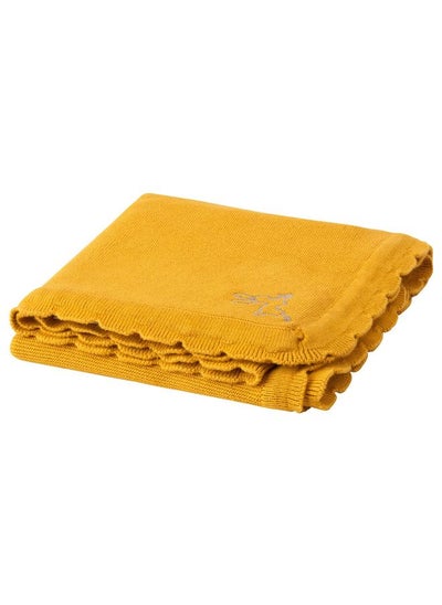 Buy Blanket Dark Yellow 70X90 Cm in Saudi Arabia