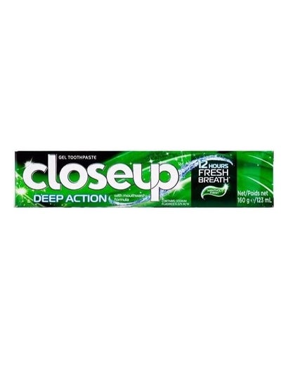 Buy Toothpaste Deep Action Menthol Fresh 160 g in Saudi Arabia