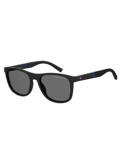 Buy Men's Polarized Rectangular Sunglasses - Th 2042/S Black Millimeter - Lens Size: 54 Mm in UAE