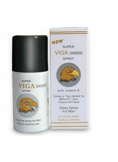 اشتري New Super Viga 240000 Long Time Delay Spray for Men Performance في الامارات