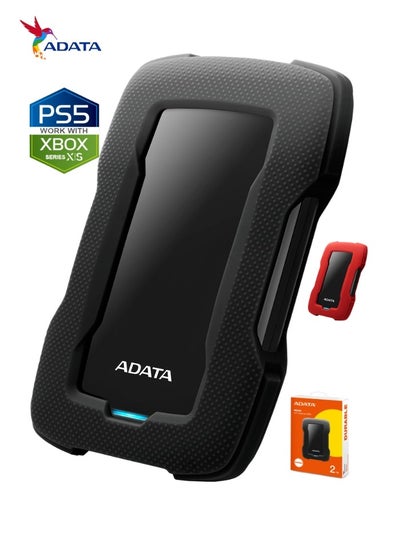 Buy HD330 2TB External HDD | Anti-Shock Hard Drive | Black | Compitable with PS5 and XBOX in UAE