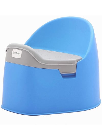 Buy Baby Potty Training Seat For Kids Baby Potty Seat Chair With Closing Lid And Removable Tray Potty Trainer Seat For Toddlers Potty Seat For Baby 0 To 3 Years Child Boys Girls Blue in UAE