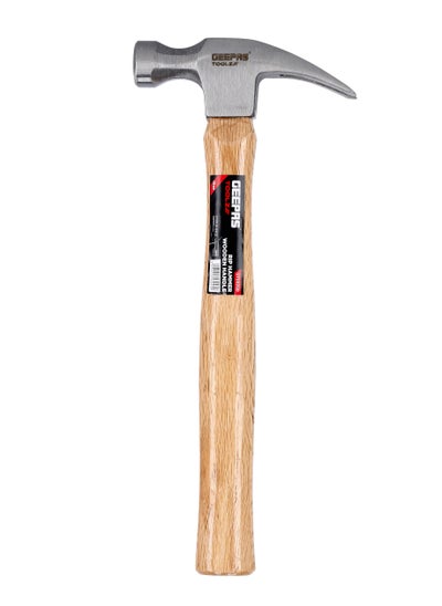 Buy Wooden Handle RIP Hammer with Smooth Face Forged Head, Heavy Duty All-Purpose Hammer in UAE