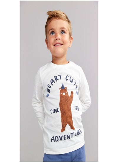 Buy Bear Long Sleeved T Shirts 3 Pack in Saudi Arabia