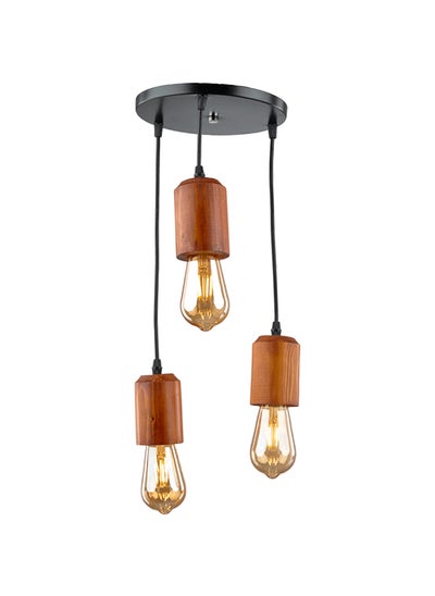 Buy Modern Circle Wood 3 Lamps 3Rw1218 in Egypt