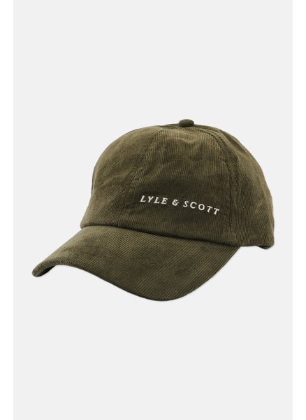 Buy Men Cord Baseball Cap, Olive in Saudi Arabia