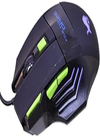 اشتري XP KX 2784 LED Optical USB (Wired) Gaming Mouse with 7 Buttons and 42000 DPI - Black في مصر