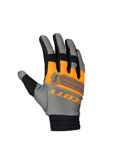 Buy Scott X-plore Gloves Grey Orange SC-285619-1294 Offroad in UAE