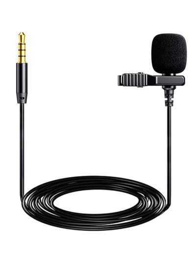 Buy MC-R1 Professional Lavalier Lapel Microphone – Omnidirectional Condenser Mic for Mobile Recording, YouTube Videos, and Interviews in UAE