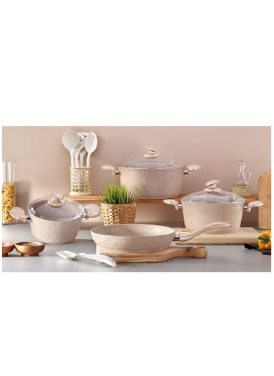 Buy Turkish Granite Cookware Set 13 Pieces in Saudi Arabia