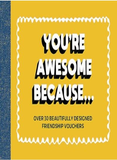 Buy Youre Awesome Because by Summersdale Publishers Paperback in UAE