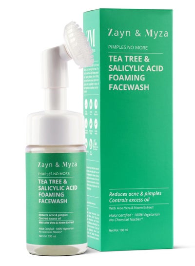 Buy Tea Tree & Salicylic Acid Foaming Face wash 100 ml in UAE