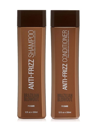 Buy Brazilian Blowout Anti Frizz Shampoo and Conditioner Duo Pack in UAE