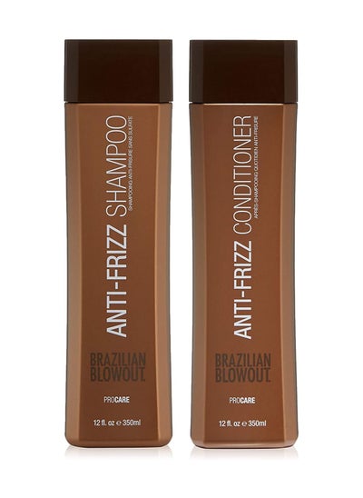 Buy Brazilian Blowout Anti Frizz Shampoo and Conditioner Duo Pack in UAE