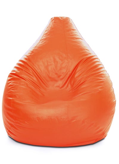 Buy Luxe Decora Faux Leather with Filling For Kids And Aduls(Orange) in UAE