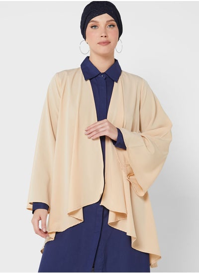 Buy Drape Detail Duster Jacket in Saudi Arabia