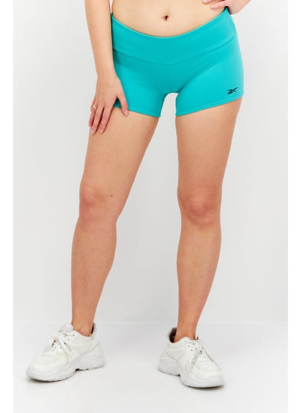 Buy Women Sportwear Fit Training Short, Green in UAE