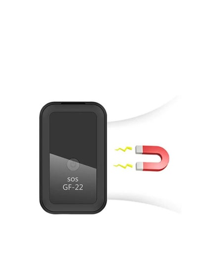 Buy GF22 Magnetic GSM Mini GPS Tracker Real Time Tracking Locator Device For Car in Saudi Arabia