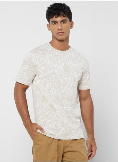 Buy Leaf Print Polo in UAE