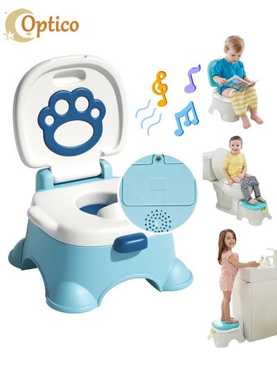 Buy Baby Squatting Toilet,Music Playing Function Baby Toilet Stool for Boys and Girls,Children's Toilet Seat,Portable Baby Potty Training with Removable Potty Pot,Potty Training Toilet for Toddler & Baby & Kids in Saudi Arabia