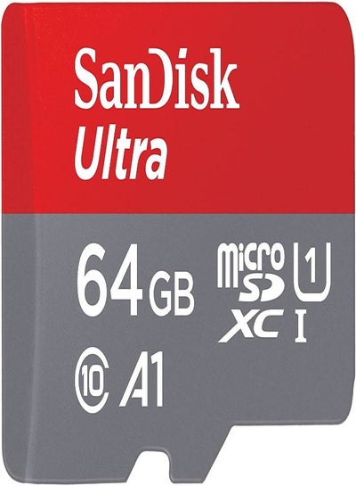 Buy SanDisk 64GB Ultra Micro SD Memory Card with Adapter - Speed 100MB/s in Egypt
