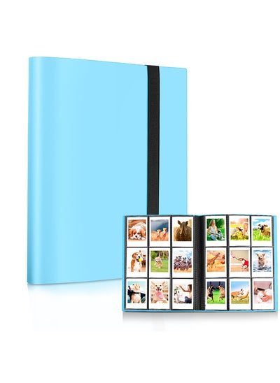 اشتري 360 Pockets Photo Album for Fujifilm Instax Mini Camera, Polaroid Snap PIC-300 Z2300 Instant Camera Blue في الامارات