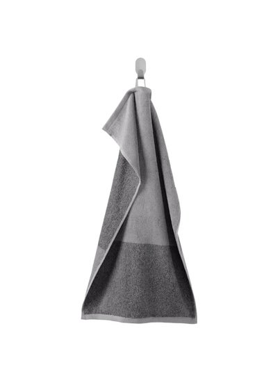 Buy Hand towel dark grey/mélange 40x70 cm in Saudi Arabia