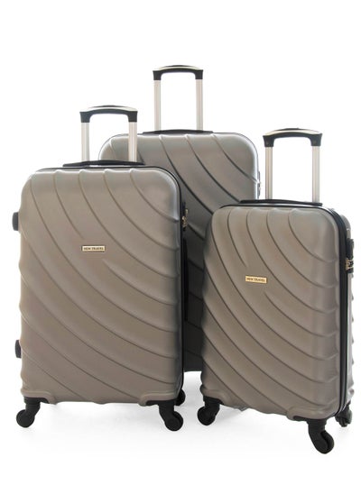 Buy NEW TRAVEL HARD Luggage set 3 pieces size 28/24/20  inch BR1098/3P in Saudi Arabia