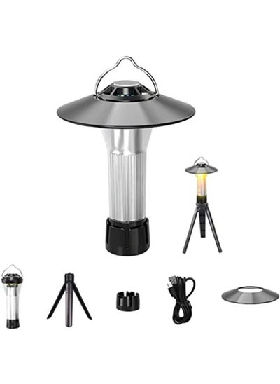 Buy Portable Camping Lamp LED Camping Lights Rechargeable and Portable Tent Light Camp Mood Lighting Work Light for Camping Hiking Fishing in Saudi Arabia