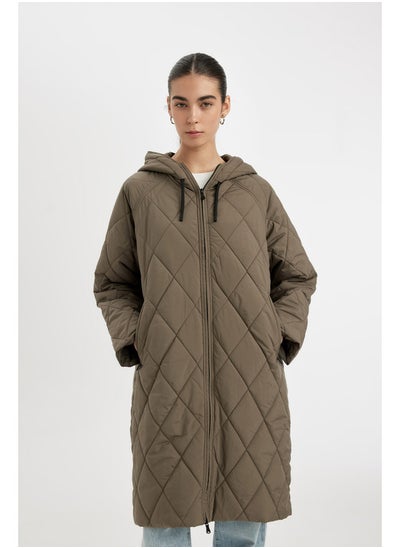 Buy Woman Relax Fit Hooded Light Parka in Egypt