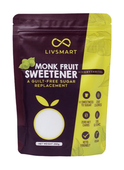 Buy Livsmart Monk Fruit Sweetener 250g in UAE