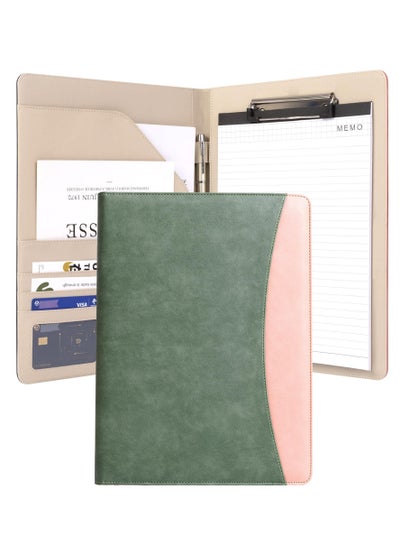 Business Portfolio Organizer Toplive Leather Padfolio With 3-Ring Binder - A4/Letter Size Business Portfolio With Clipboard 3 Ring Binder Portfolio Organizer For Women