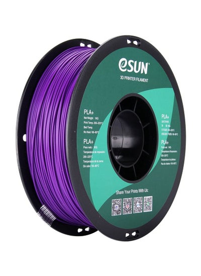 Buy Esun 3D Printer Filament PLA+ 1.75 mm Dimensional Accuracy +/- 0.05 mm 1 Kg (2.2 lbs) Spool 3D Printing Material for 3D Printers – Purple in UAE