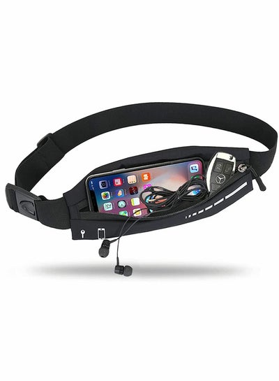 Slim Running Belt for Women Men, Running Waist Pack Phone Holder