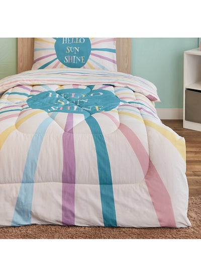 اشتري Hermione Hello Sunshine 2-Piece Cotton Single Comforter Set 220 x 135 cm في الامارات