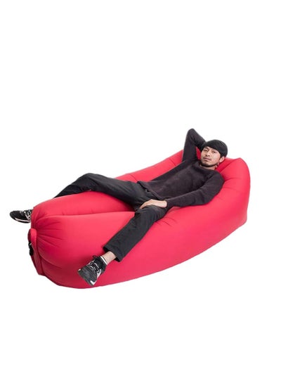 Buy Inflatable Beach and Activity Lounge Chair - Red in Egypt
