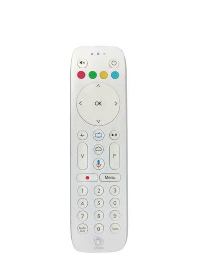 Buy Remote Control For Etisalat Receiver White in UAE