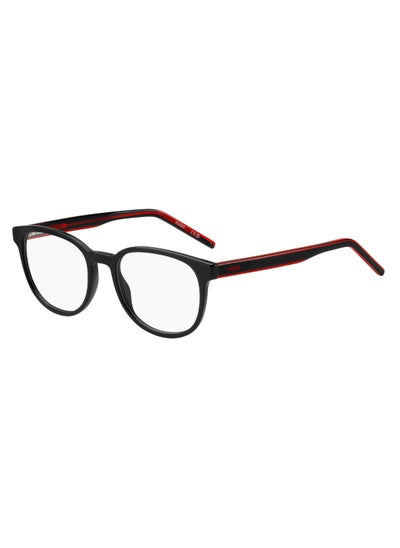 Buy Women's  Rectangular Shape Acetate Sunglasses Hg 1303  42 - Lens Size: 41.6 Mm - Black Red in UAE