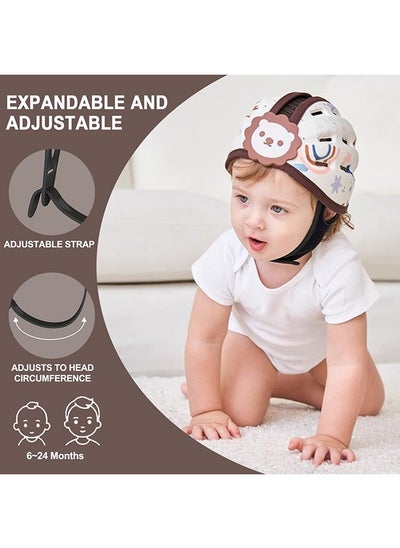 Buy Baby Helmet for Crawling Walking Baby Head Protector Head Protection for Infant Baby Soft Cushion Safety Toddler Headguard 1-2 Years Old 6-12 Months in Saudi Arabia