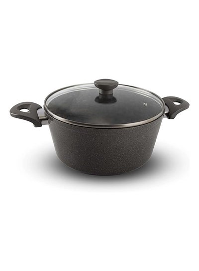 Top Chef Pot Top Chef Pot Granite Size 24 Grey Glass Lid price in Egypt | Noon Egypt ...