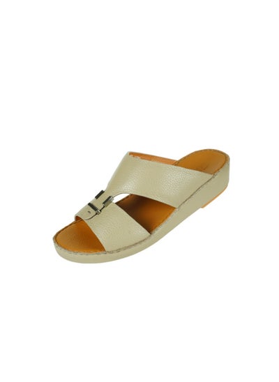 اشتري 008-3513 Barjeel Mens Arabic Sandals  BSP1-02 Beige في الامارات