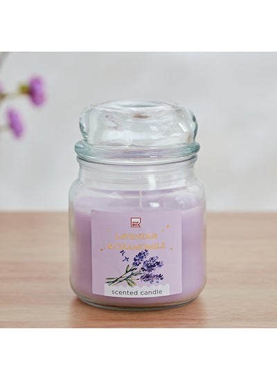 اشتري Qara Colonial Lavender Chamomile Jar Candle 280 g في السعودية