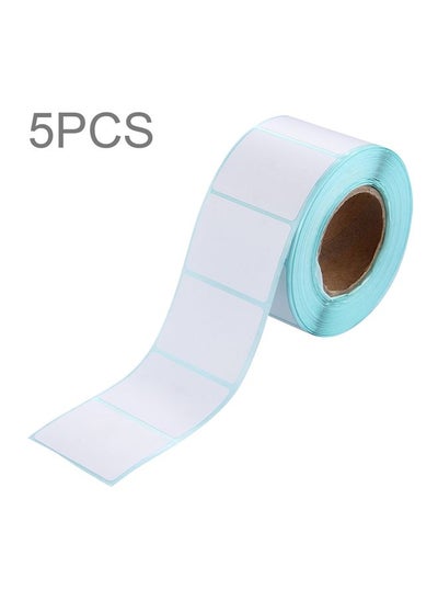 اشتري 5 PCS 40*30mm 700 Label Thermal Sticker Barcode Papers في السعودية